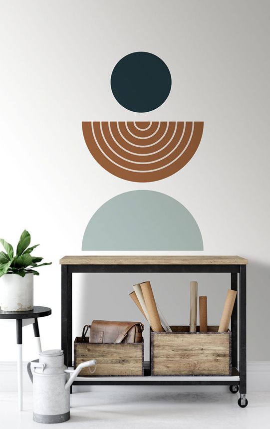 Előre ragasztott vlies változó fali dekoráció, PLC040, Platinum Shapes, Decoprint